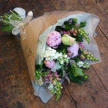 Load image into Gallery viewer, Hand-Tied Sunshine Bouquet (designer's choice floral and colors)