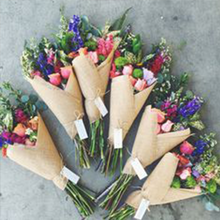 Load image into Gallery viewer, Hand-Tied Sunshine Bouquet (designer's choice floral and colors)